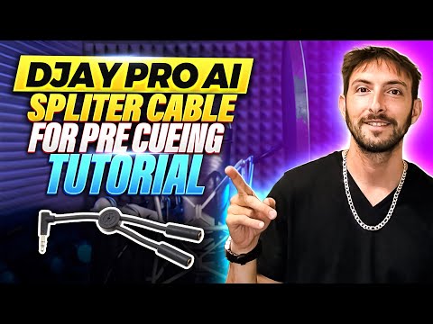 Djay Pro ai spliter Cable for pre cueing Tutorial
