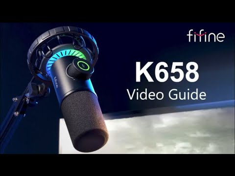 Миниатюра изображения товара Микрофон Fifine K658 (черный)