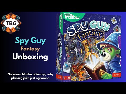 Spy Guy Fantasy  | Unboxing | 1-4 graczy | gra planszowa