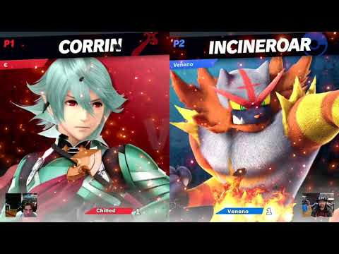 Top 8 - Chilled_ (Corrin) v Veneno (King K Rool/Incineroar) - Super Smash Bros Ultimate Tournament