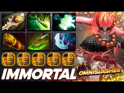 Juggernaut Immortal Omnislasher - Dota 2 Pro Gameplay [Watch & Learn]