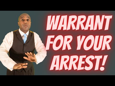 How do I know there is a warrant for my arrest?