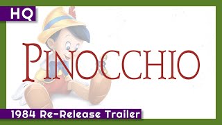 Pinocchio (1940) 1984 Re-Release Trailer