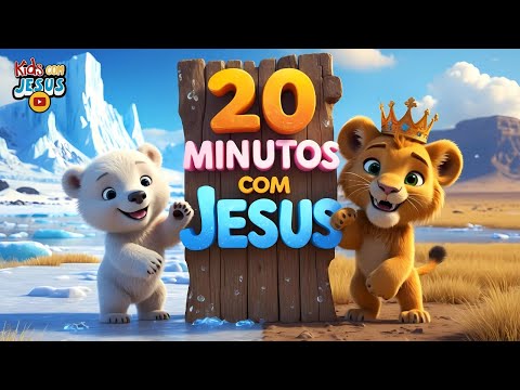 20 Minutos com Jesus  |  Música Infantil Gospel  |  Vem Cantar !!