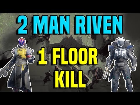 2 Man 1 FLOOR Riven Kill - Last Wish | Destiny 2