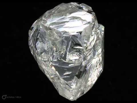 ViBox Movies Rough Diamond (K884_12.38ct) - MONO Shot Full Rotation