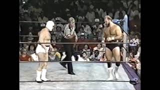 Mr Wrestling 2 vs Arn Anderson. Mid-South Wrestling 1983