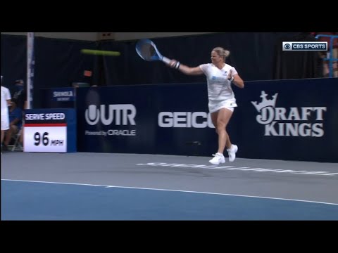 Kim Clijsters vs Danielle Collins - World Team Tennis 2020 - 16/07/2020 - Amazing!