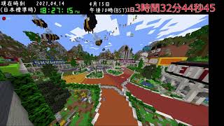 カウントダウン配信(minecraft) Java版HIVE 4/15日に終了...