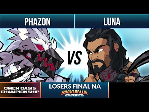 Phazon vs Luna - Losers Final - Omen Oasis Championship 2022 - NA 1v1
