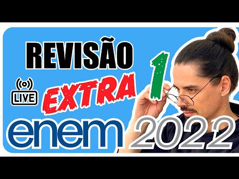 🔴 [ENEM 2022 REVISÃO Extra] Questões ENEM