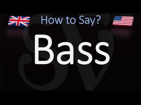 How to Pronounce Bass? | 2 Different Meanings & Pronunciations!