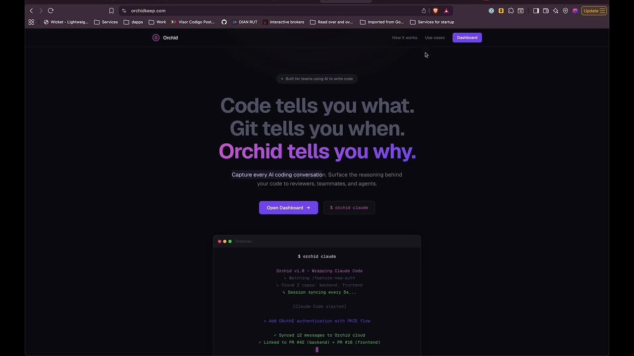 Orchid project preview