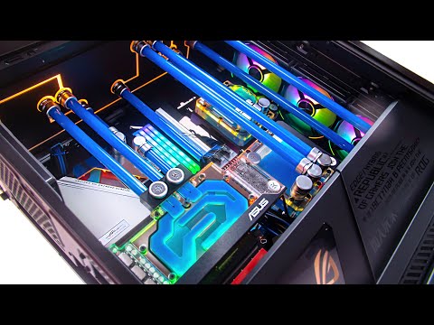 I Built a $8000 all ASUS Water Cooled Gaming PC - RTX 3090