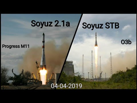 Soyuz 2.1a (Progress M11) / Soyuz STB Fregat(O3b)