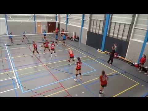 VCN D6 uit tegen Volley Voorne D1 za 25-10-14 3-1