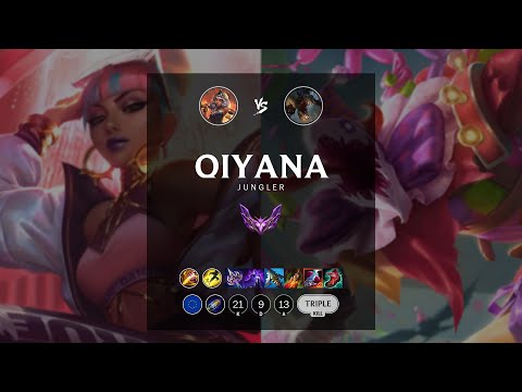 Qiyana Jungle vs Fiddlesticks - EUW Master Patch 12.12