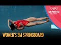 Women S 3m Springboard Diving Final Rio 2016 Replay