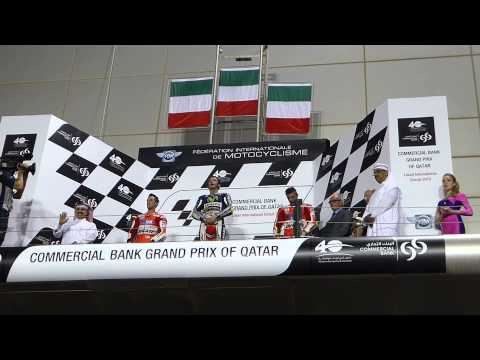 Qatar MotoGP Podium 2015