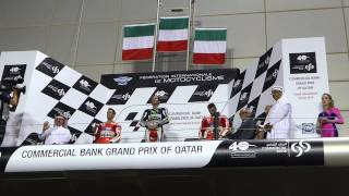 Qatar MotoGP Podium 2015