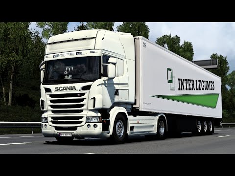 ETS2 1.43 - ProMods 2.60 - SCANIA R480 - Trip: Orléans - Brest