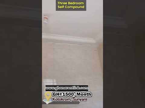 3 Bedroom Self-Compound House for Rent at Kotokrom, Sunyani