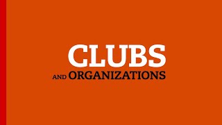 Clubs and Organizations at Clark