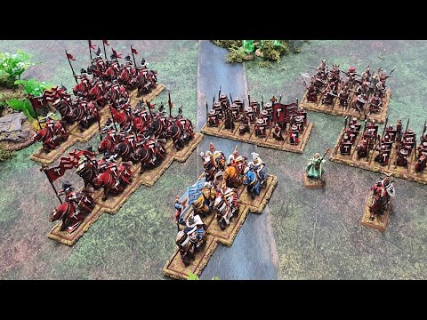 Kingdom of Bretonnia vs Lizardmen: A Warhammer Old World Battle Report