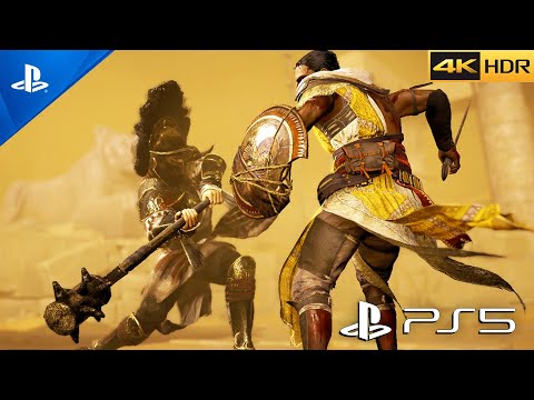 (PS5) Assassin's Creed Origins 4K Gameplay | Ultra Graphics [4K 60FPS HDR]