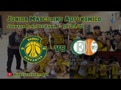 21-22 JunMascAut: Basket Cervantes - CEI Toledo  (JPlayOff Game 2. 19/03/22)