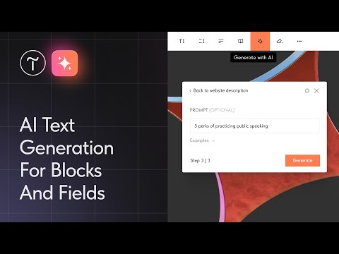 AI Text Generation For Blocks And Fields