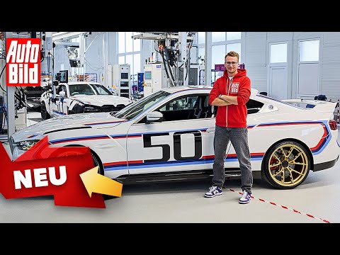 BMW 3.0 CSL (2023) | BMW M brings back the legendary 3.0 CSL! | Presentation with Jan Götze