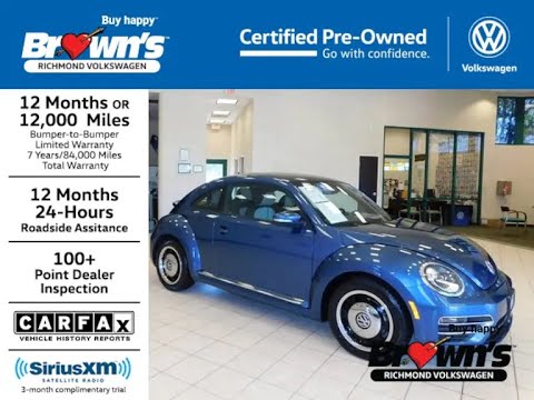 2018 Volkswagen Beetle Coast Edition