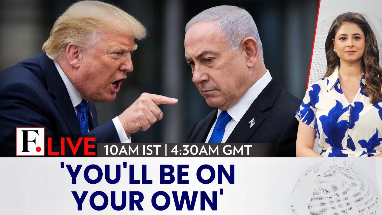 LIVE | Trump Issues Stark Warning To Netanyahu Over Iran Conflict