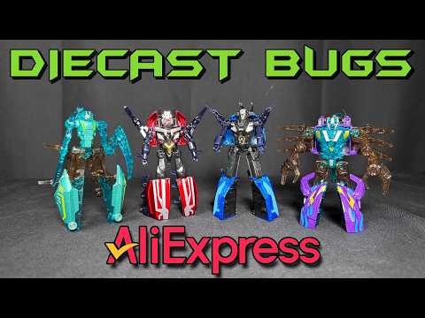 Good Lord, these suck | Aliexpress Diecast Bugs