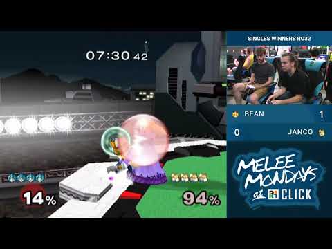 Bean vs Janco — Singles Winners Ro32 — Melee Mondays at Click #58