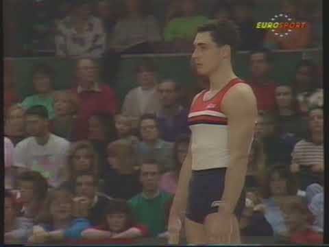 Neil Thomas (GBR) - World Cup 1990 - Floor Exercise Final