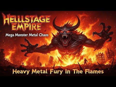 ⚡ Best Music HELLSTAGE EMPIRE 🔥 Mega Monster Metal Chaos | Heavy Metal Fury In The Flames