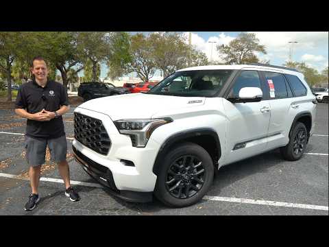 Thumbnail for The 2026 Toyota Sequoia Platinum is BETTER than a GMC Yukon Denali by Toyota, Toyota Sequoia