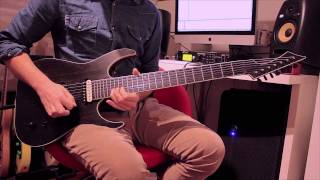Video thumbnail for Francesco Filigoi - Decapitated "Three Dimensional Defect" w/ Blackmachine B7 and Axe Fx II by Abiogenesis