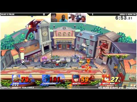 WBB #48 | Blue & False vs Vash & Yeah~OK - Winners Semi Finals - Smash Wii U - Doubles
