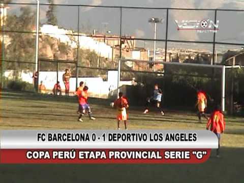 BARCELONA 0 - 1 DEP. LOS ANGELES COPA PERU ETAPA PROVINCIAL - Visión Deportiva 2013 TVT Canal 39