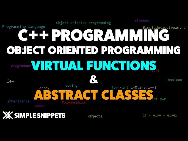 Thumbnail of Virtual Functions & Abstract Classes lesson
