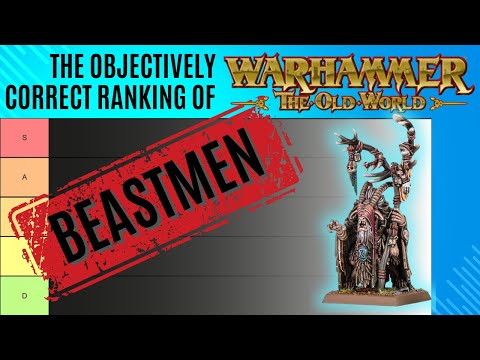🔴 Ranking the BEST and WORST Beastmen Units | Beastmen Day 4! 🔴