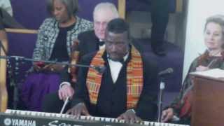 Danny Glover at Center of Hope in Oakland w/ Ricardo Scales, Bishop Rheems &amp; Juan Escovedo