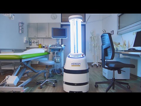 Game-changer in disinfection - HERO21 autonomous UV-C mobile robot solution for hospitals