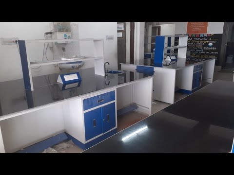 Wall Facing Laboratory Table