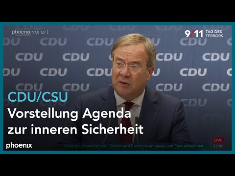 Vorstellung „Agenda für ein sicheres Deutschland“