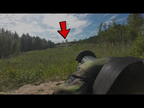 Testing weapons from the Finnish Defence Forces | Live fire training