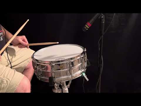 VINTAGE 1962-63 SUPER LUDWIG 400 5X14" COB (CHROME OVER BRASS) SNARE DRUM pre-LM400, COB HOOPS!!! image 13